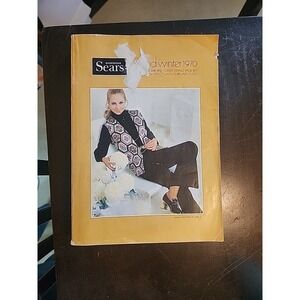 Vintage 1970 Fall and Winter Sears Catalog Canada